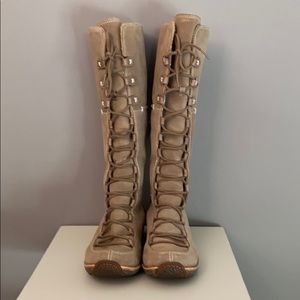 Timberland lace up tall boot size 6.5